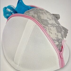 Mesh Bra Wash Bag, set of 3.